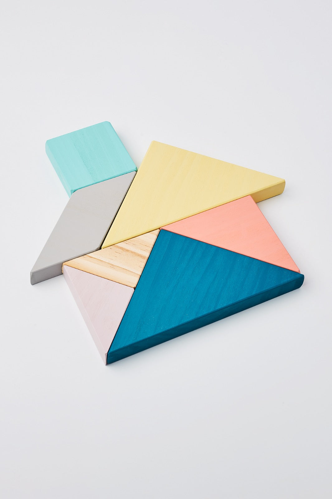 Houten Tangram Puzzel