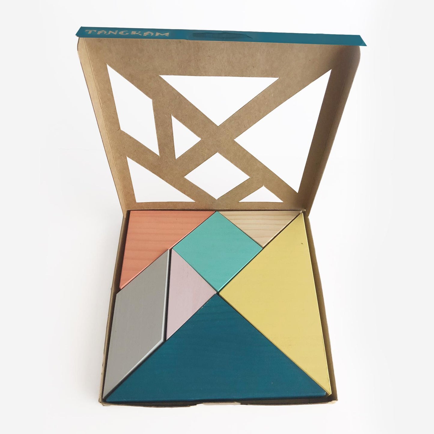 Houten Tangram Puzzel