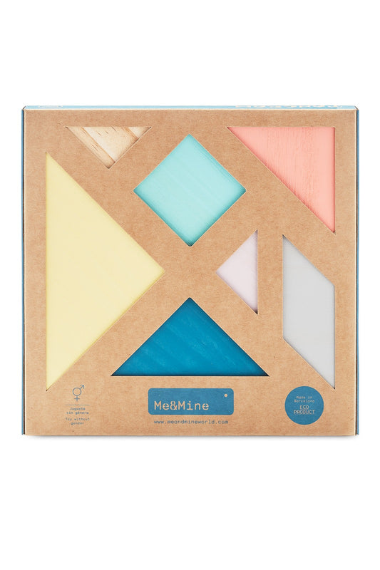 Houten Tangram Puzzel