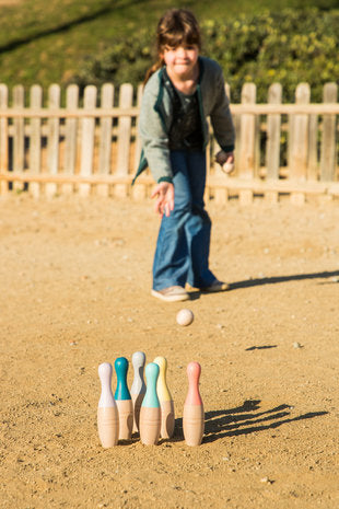 Houten Bowlingset