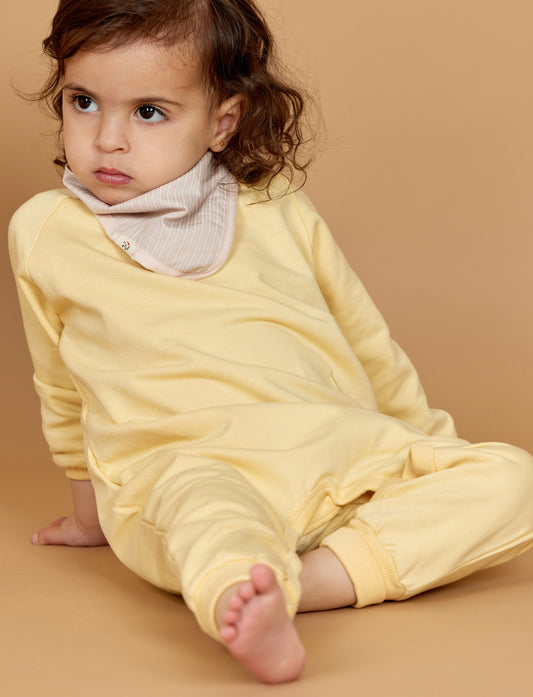 Full Body Sweat - Pale Yellow