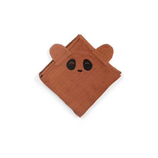 Bjørk knuffeldoek 2-pack Panda - 70 x 70 cm