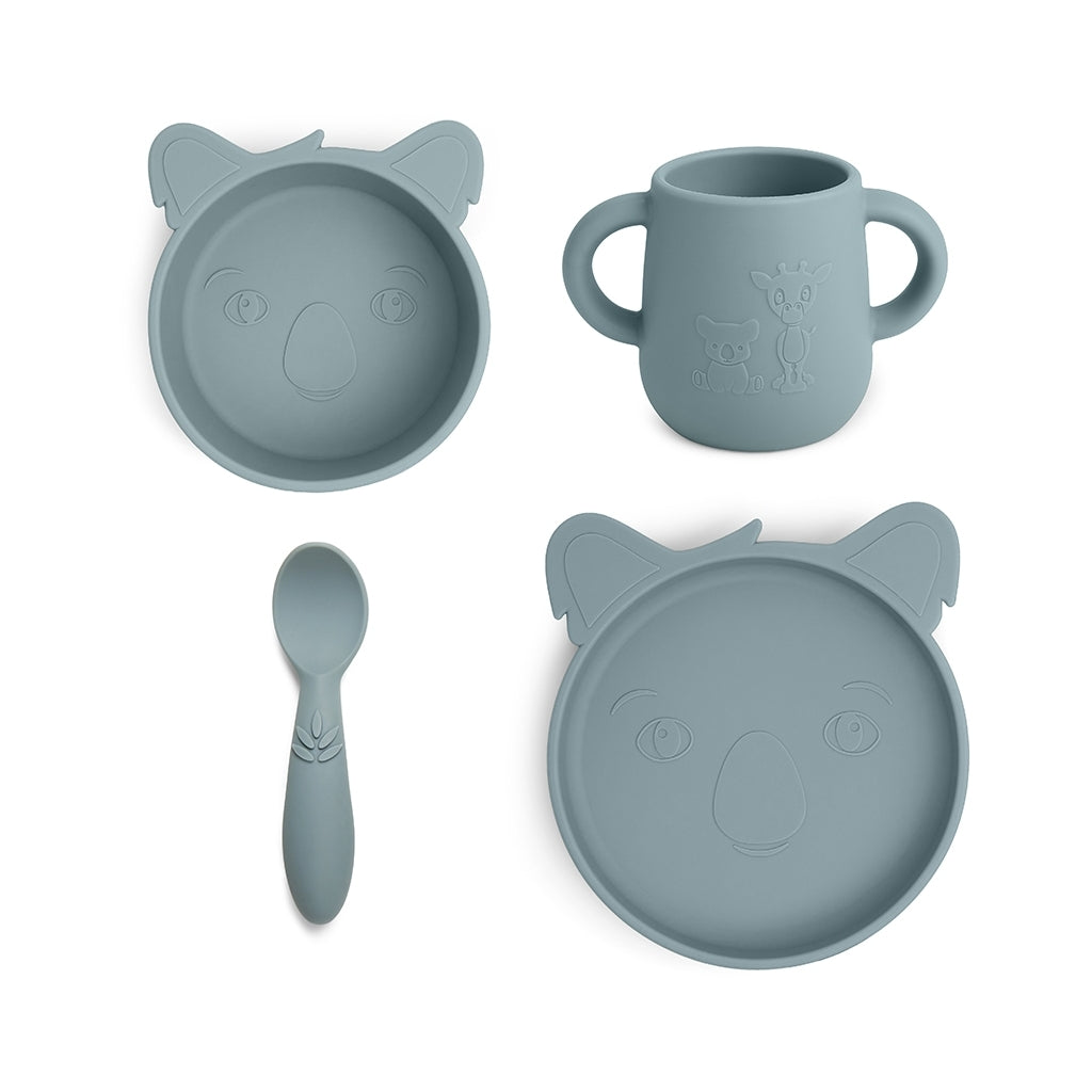 Siliconen Eetset Koala - 4 pack