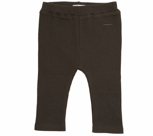 Legging Rib Dark Brown