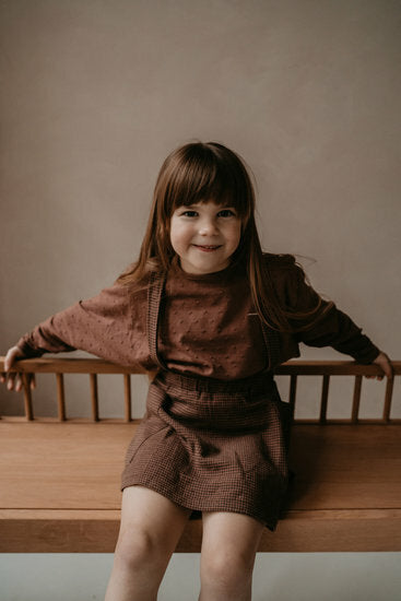 Woven Strap Skirt Rosa Nuts