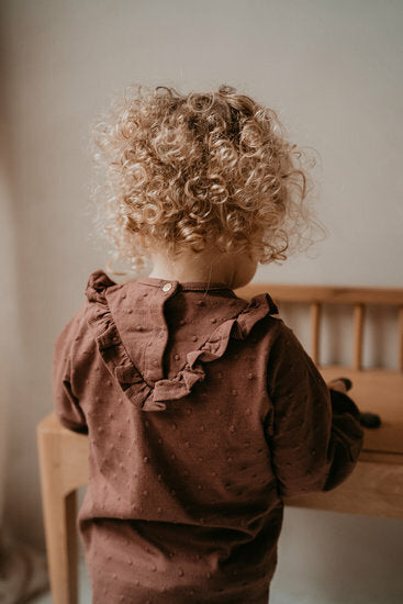 Dress Anna Pattern dots Nuts
