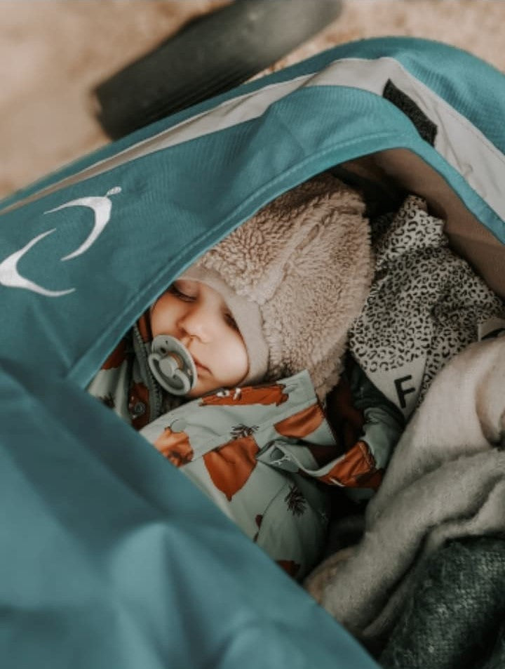 Fopspeen ROPE - STONE BLUE