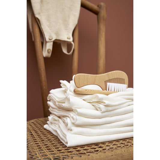 Hydrofiel Luiers 6-pack Uni - Offwhite