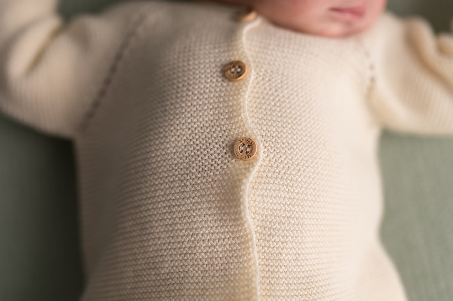 New born set Ecru