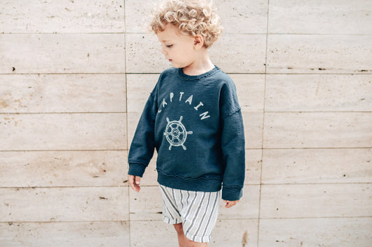 Captain Sweatshirt Navy