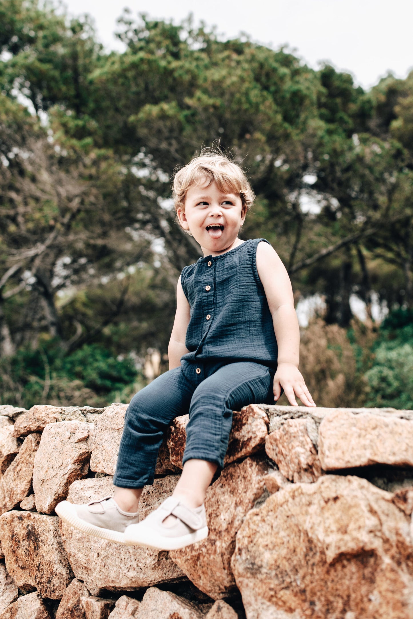 Captain Jumpsuit Navy