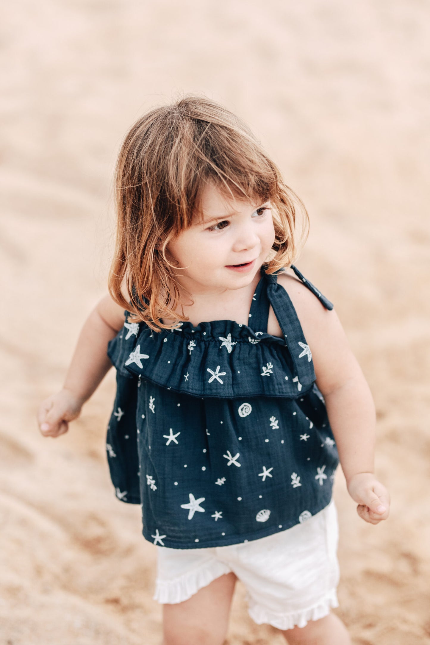 Ocean Blouse Navy