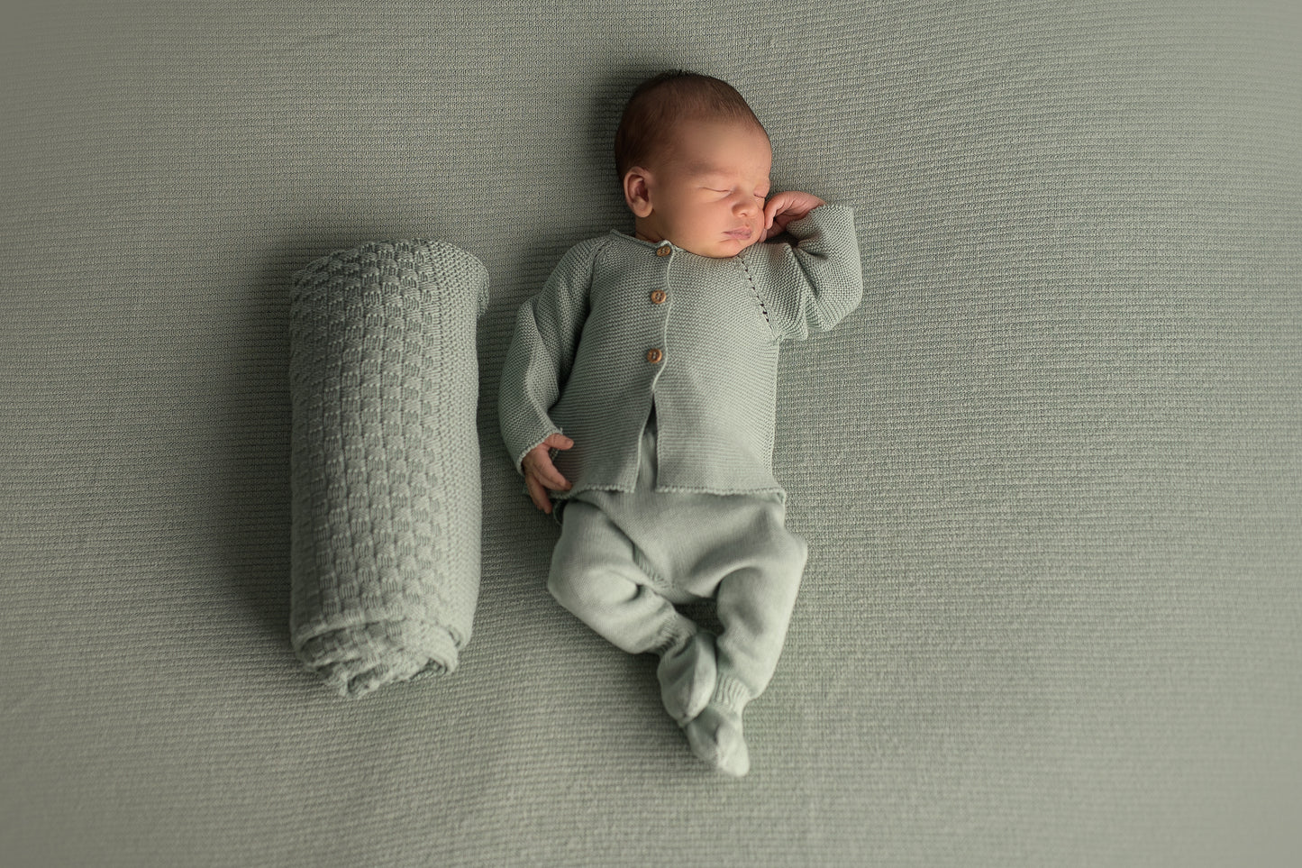 New born set Green
