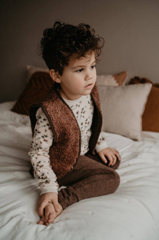 Bodywarmer Teddy Brown