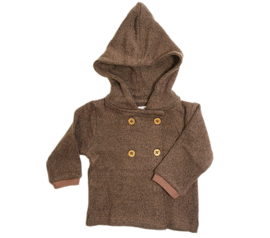 Hooded Cardigan Nuts