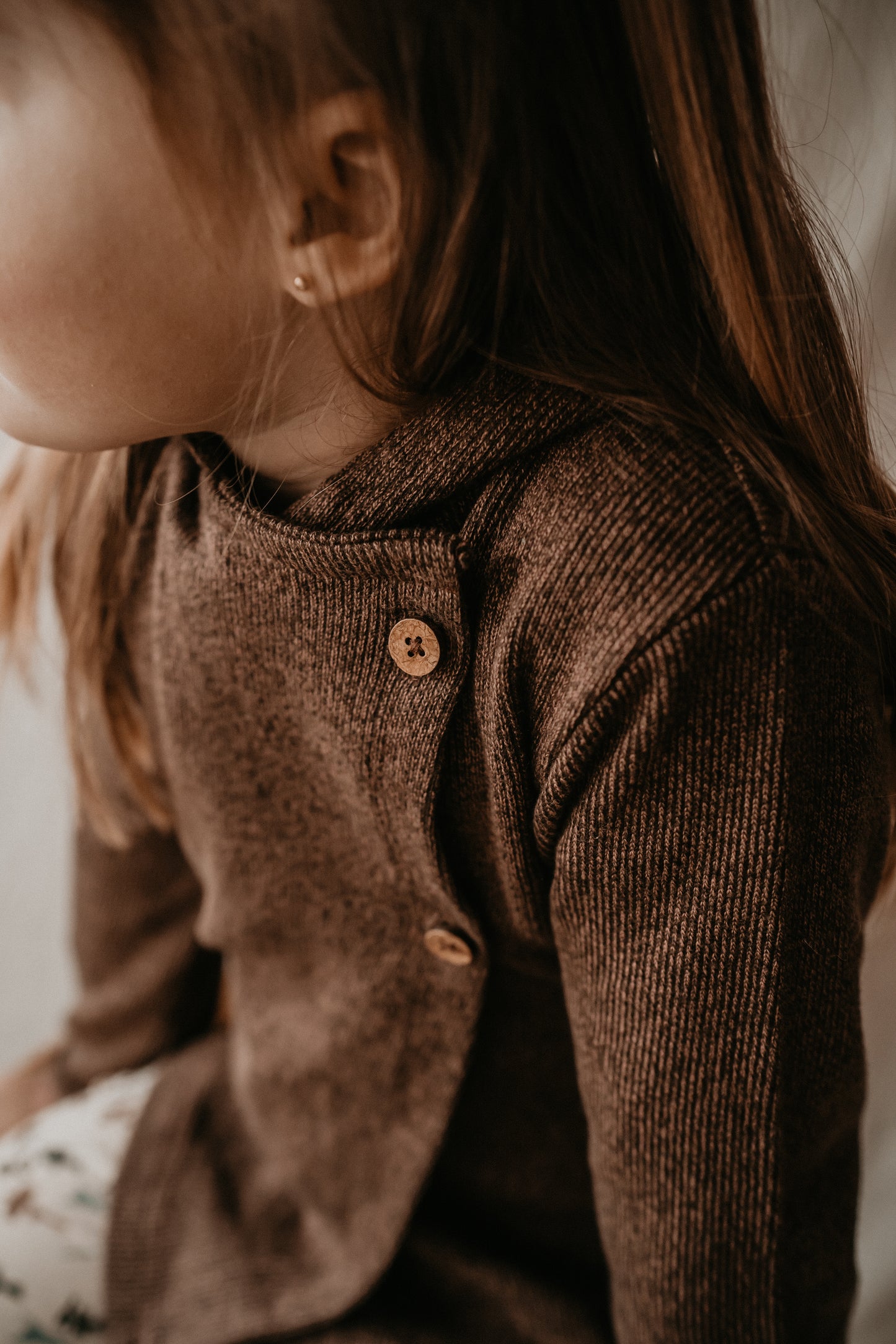 Hooded Cardigan Nuts