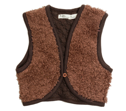 Bodywarmer Teddy Brown