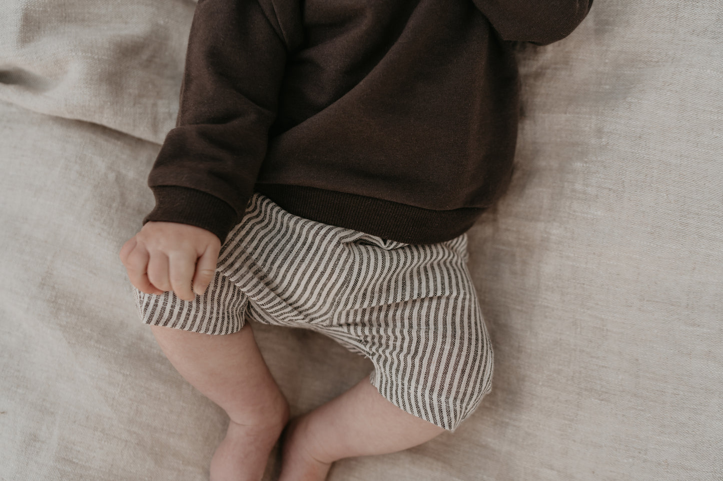 Short Stripe Raisin