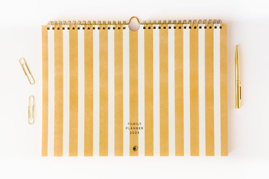 Familieplanner 2023 - gestreept