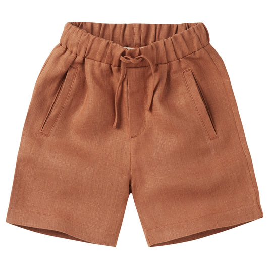 Short Linnen Pecan