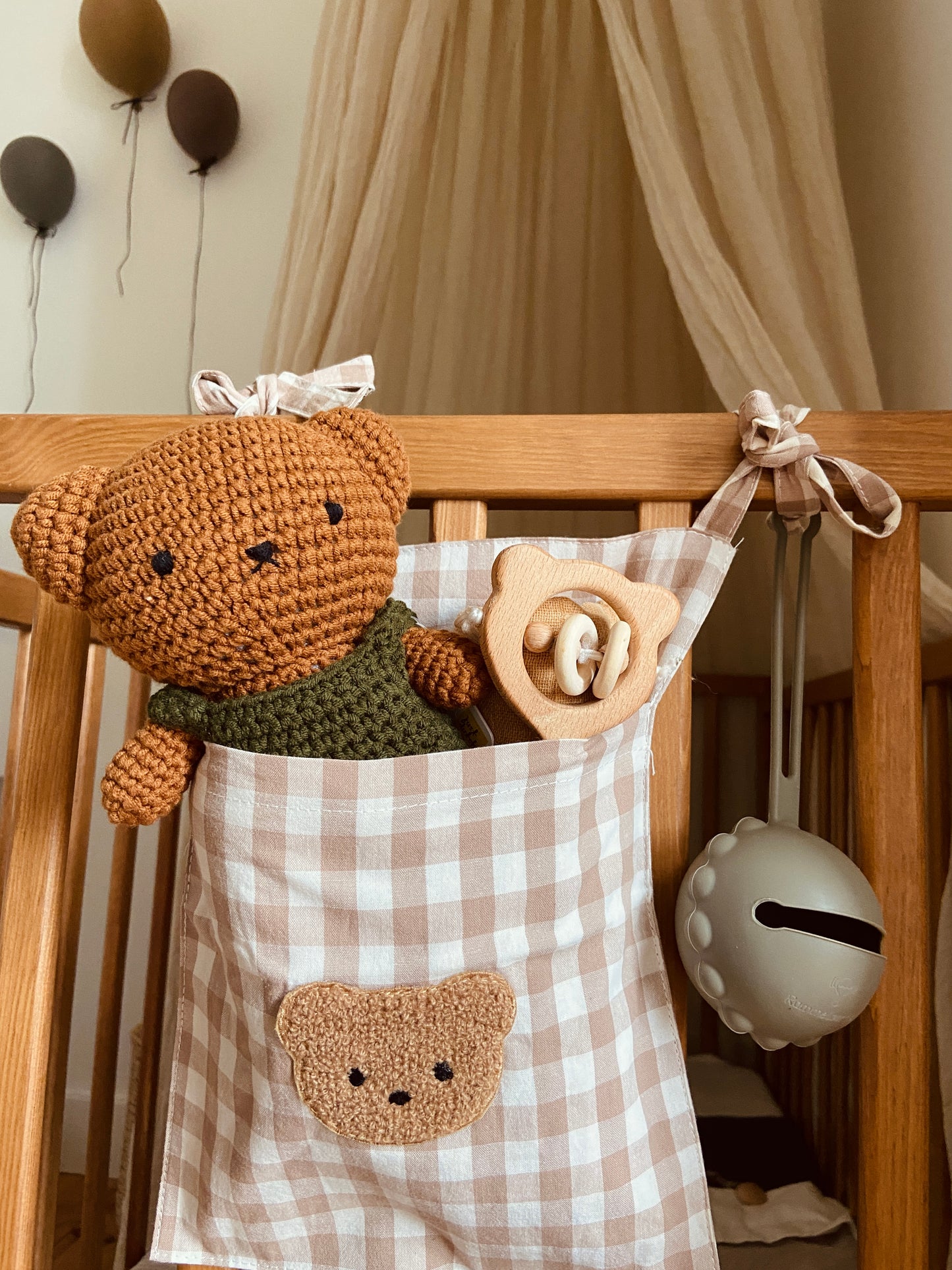 Boris knuffel in Jungle Green Overal