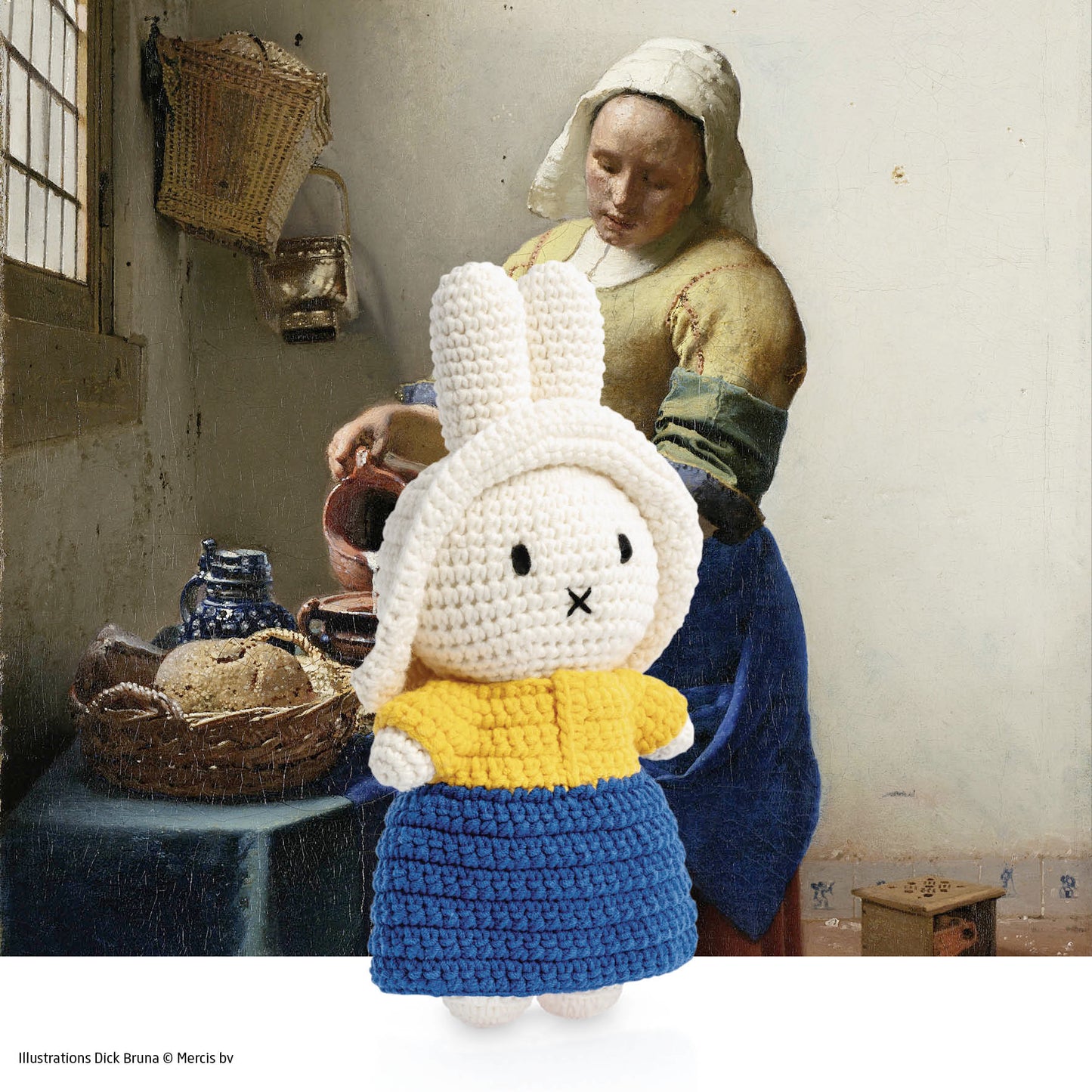 Nijntje/ Miffy Handmade Milkmaid outfit