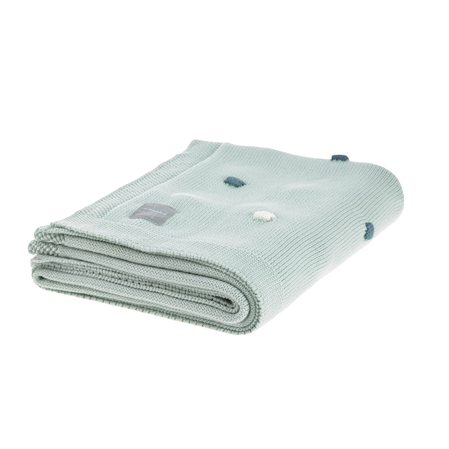 Wiegdeken met stippen