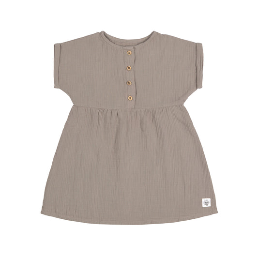 Muslin Dress Taupe