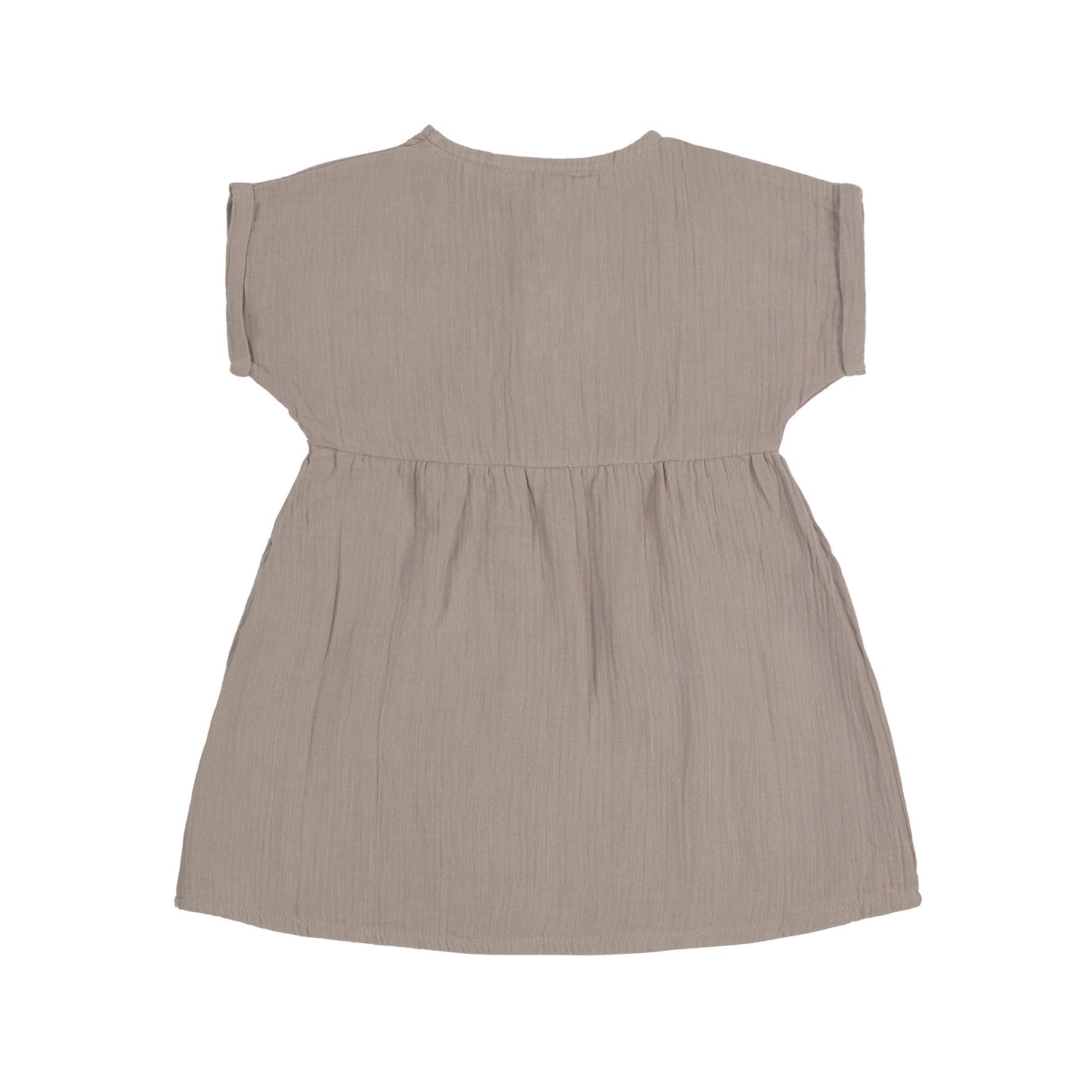Muslin Dress Taupe