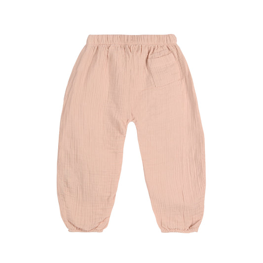 Muslin Pants Powder Pink