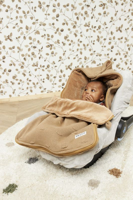 Voetenzak Knots - Taupe