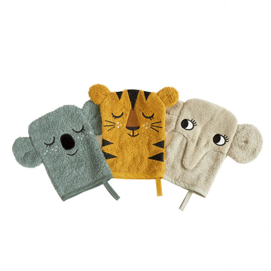Washandjes Jungle (3 - pack)