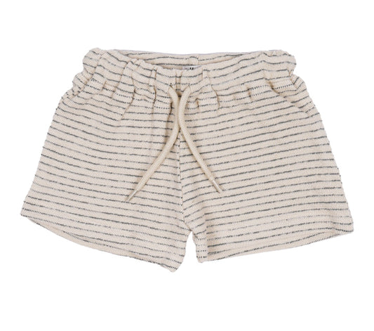 Short Zuri Ecru Stripe
