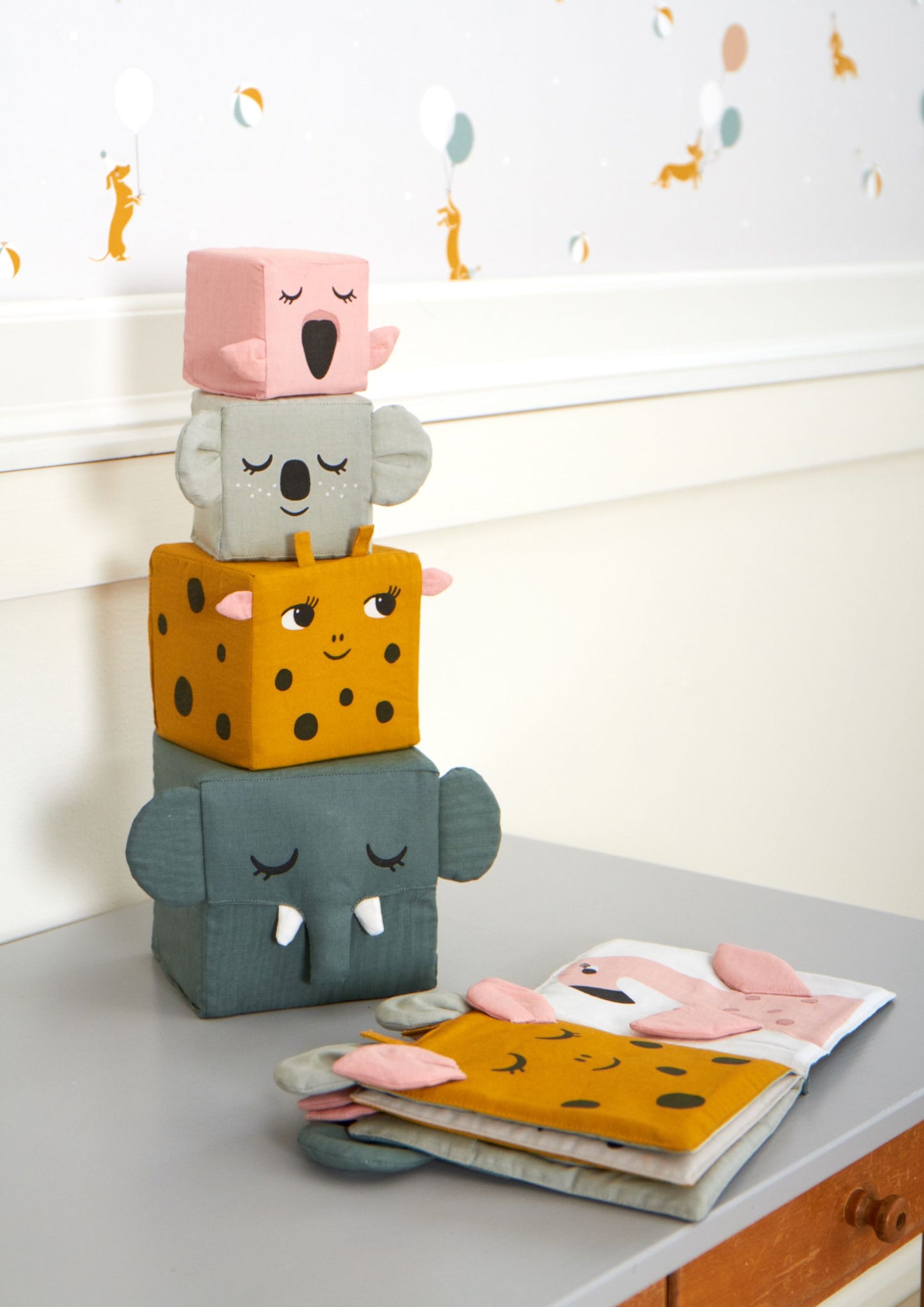 Zachte stapelblokken Jungle