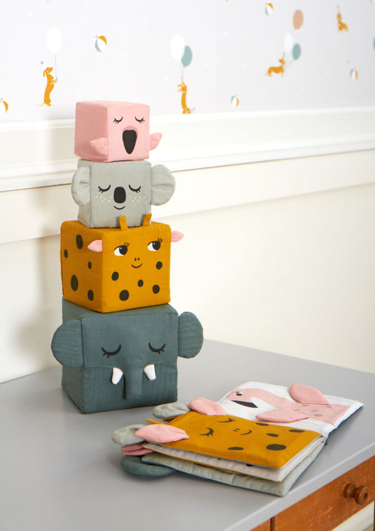 Zachte stapelblokken Jungle