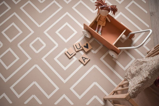 Play mat Modern Blocks - Desert Sand
