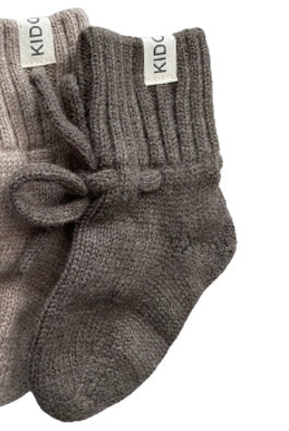 Merino wollen babyslofjes