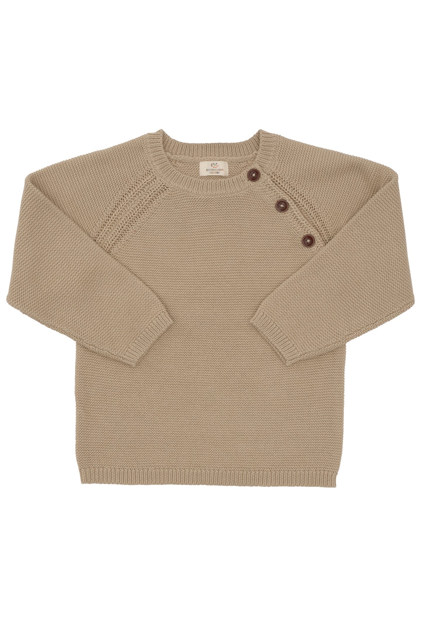 Knitted Pullover - Taupe