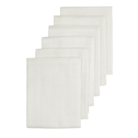 Hydrofiel Luiers 6-pack Uni - Offwhite