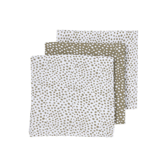 Hydrofiel Luiers 3-pack Cheetah - Taupe