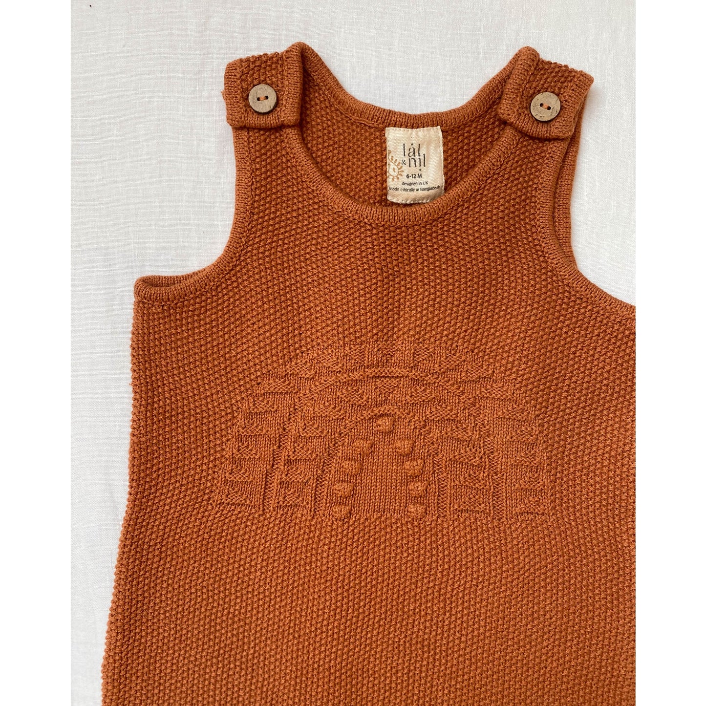 Knit Dungaree Spice